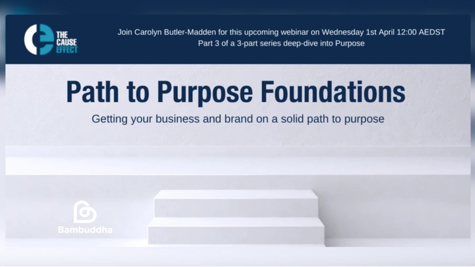 Path to Purpose Foundations Event